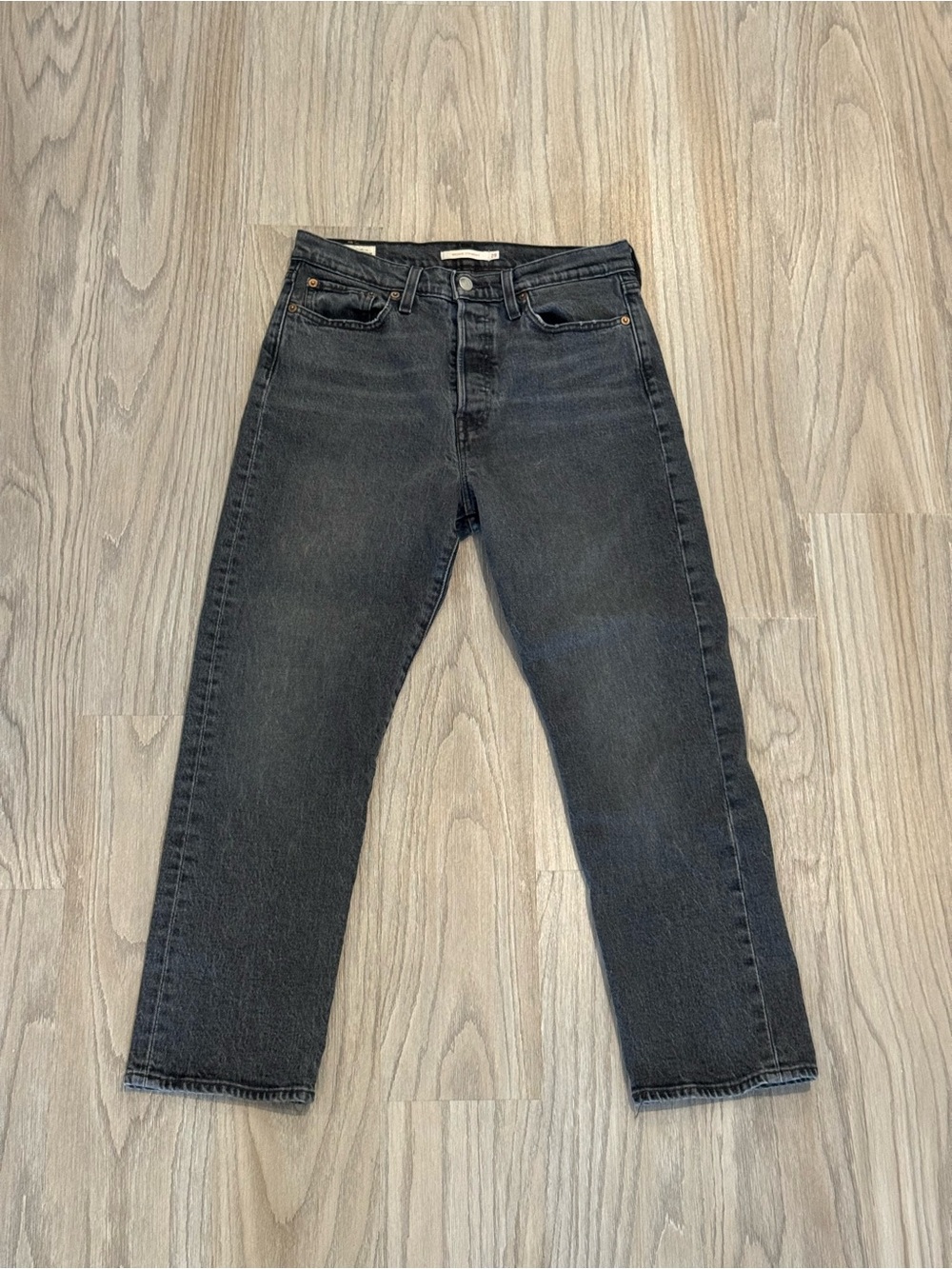 Levi’s Wedgie Straight Black Jeans 29 Women’s